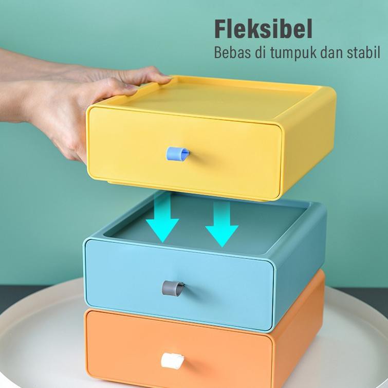 Laci Mini Storage Box Laci Serbaguna Box Kotak Susun - Tempat Penyimpanan Serbaguna - Kotak Penyimpanan Mini