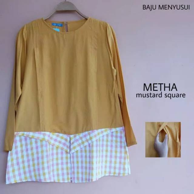 MAMIGAYA Baju Menyusui -METHA Blouse Menyusui Nursing Wear