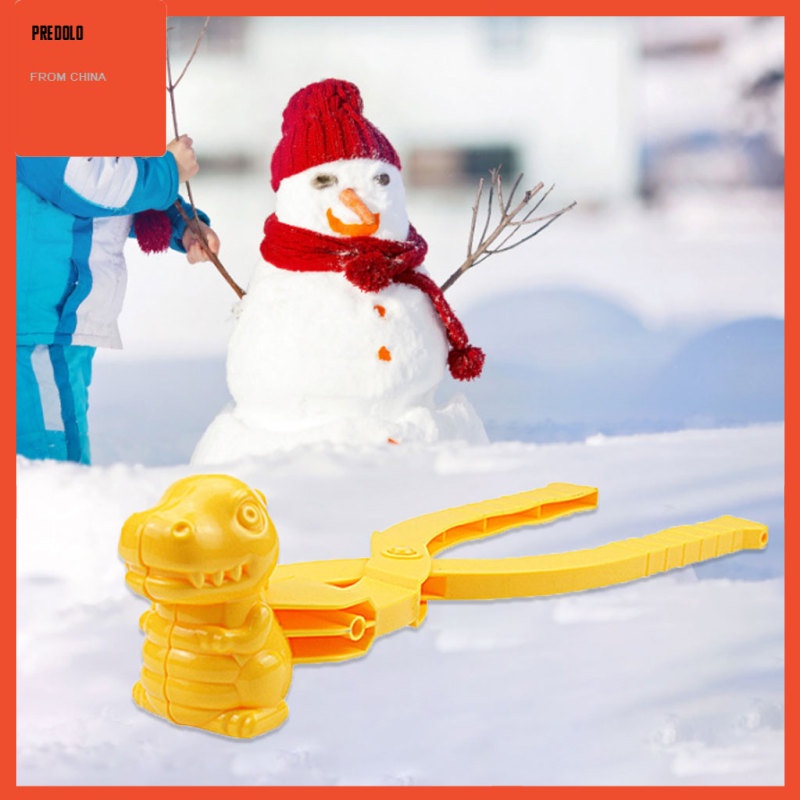 [In Stock] Winter Snow Sand Mold Dinosaur Snowball Maker Clip Kids Outdoor Toys