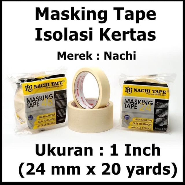 

Masking tape nachi 1”