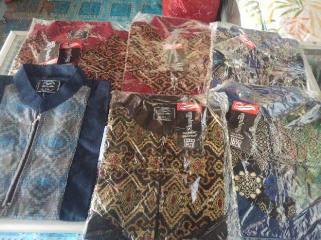 Baju Koko Couple Koko Batik Hitam 02 Koko Ayah Anak Koko Couple Koko Murah Koko Songket Koko Katun