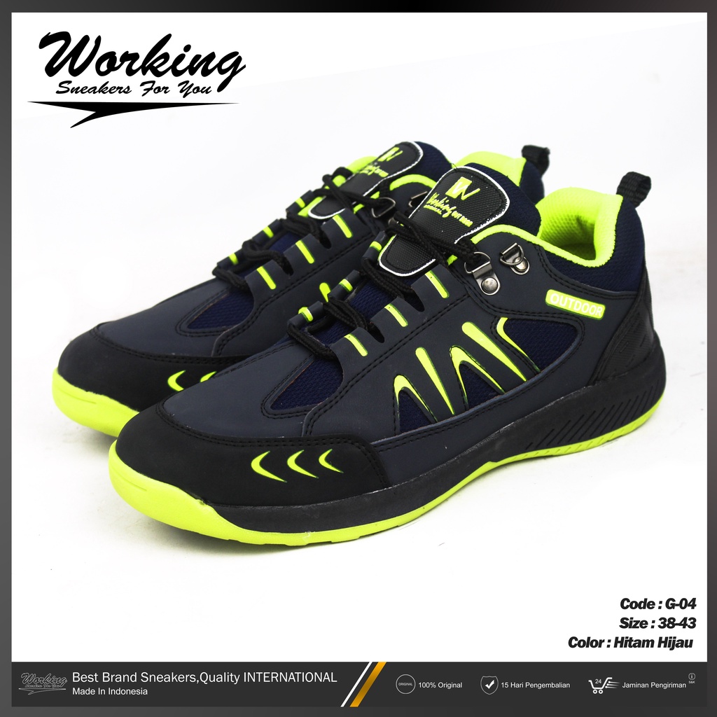 Working Sneakers For You Sepatu Hiking Pria G-04