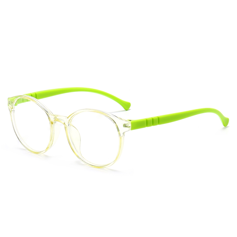 (YUZHU) COD Frame Kacamata Anti Radiasi Bulat Anak Colorful Flexible Frame Kacamata Anti Biru Komputer Eyeglasses