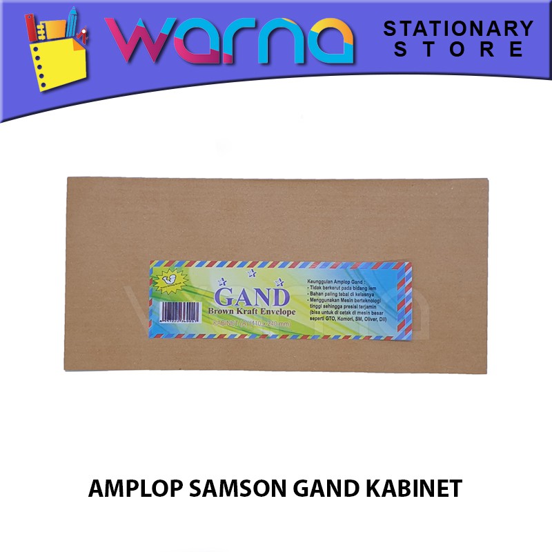 

AMPLOP SAMSON GAND KABINET