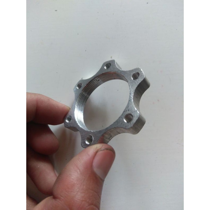 Hub Rotor Adaptor Rotor Sambungan Kancingan Cakram Sepeda 44 mm & 48 mm