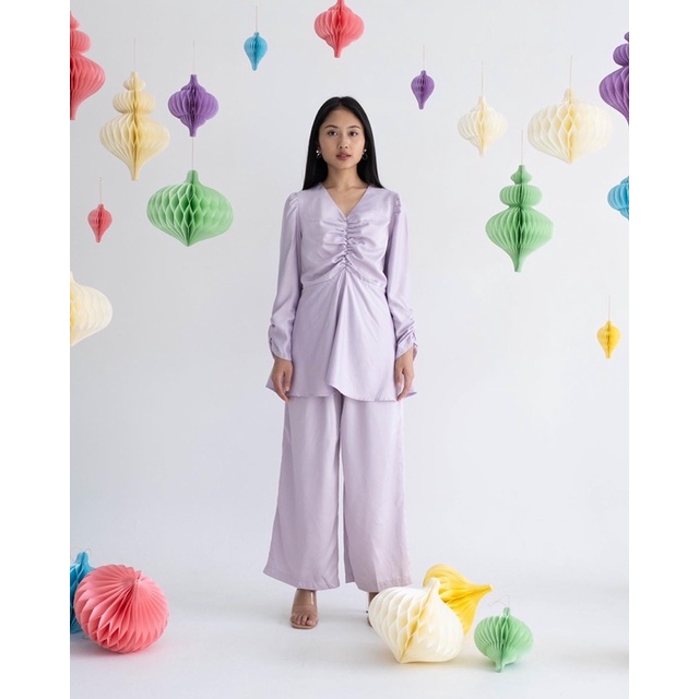 IWEARGRACIE - Raya Collection - Noah Set / Setelan Muslim Wanita / Setelan Celana Panjang / Baju Lebaran 2025