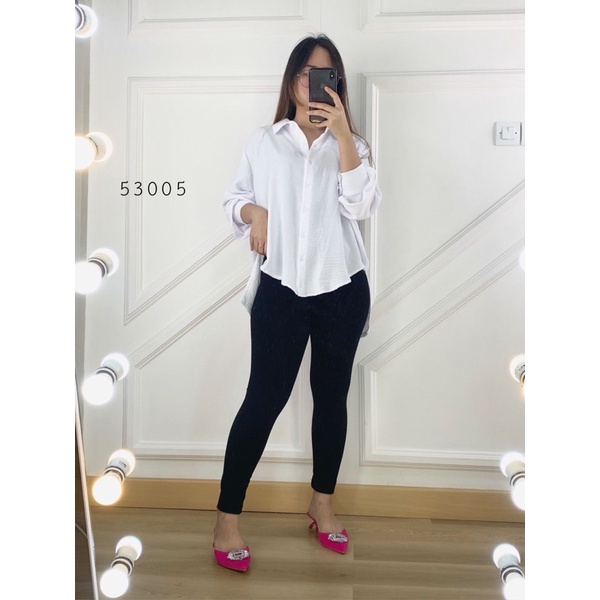 Emely Tshirt | Kemeja Polos Cewek I Baju Kemeja Polos Wanita I Baju Kemeja Polos I Kemeja Polos Leng