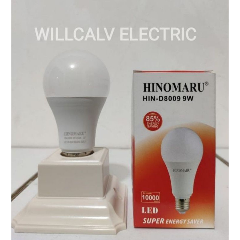 HINOMARU BULB 9W 9 WATT CAHAYA PUTIH - LAMPU LED HINOMARU BULB 9W 9 WATT CAHAYA PUTIH