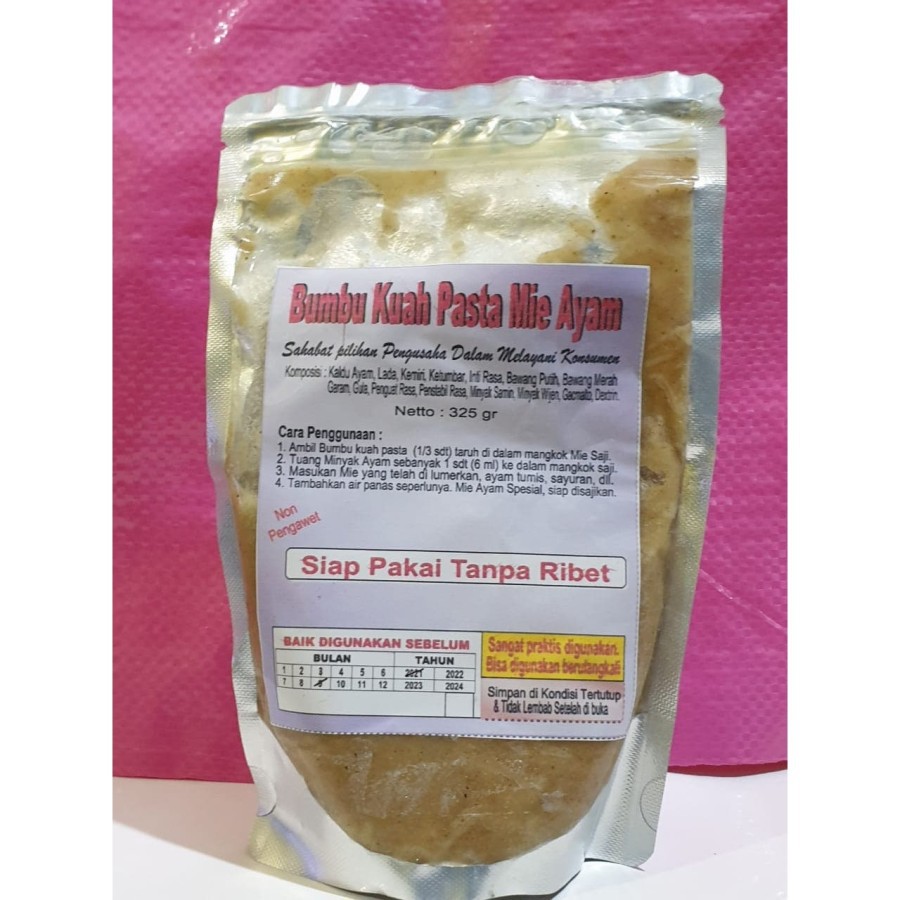 

Bumbu Kuah Instan Mie Ayam Salvila