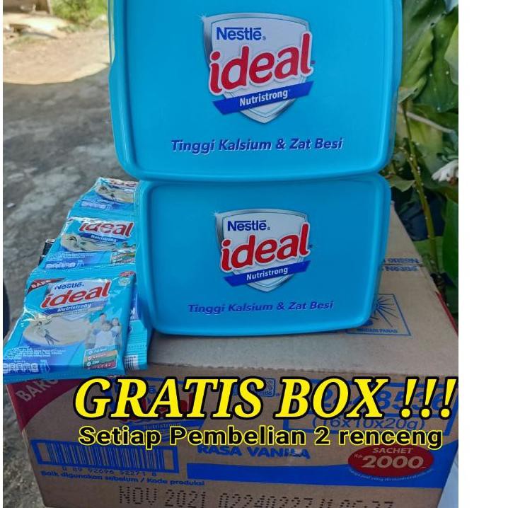 Today Susu Bubuk NESTLE IDEAL 1 renceng (10 pcs)