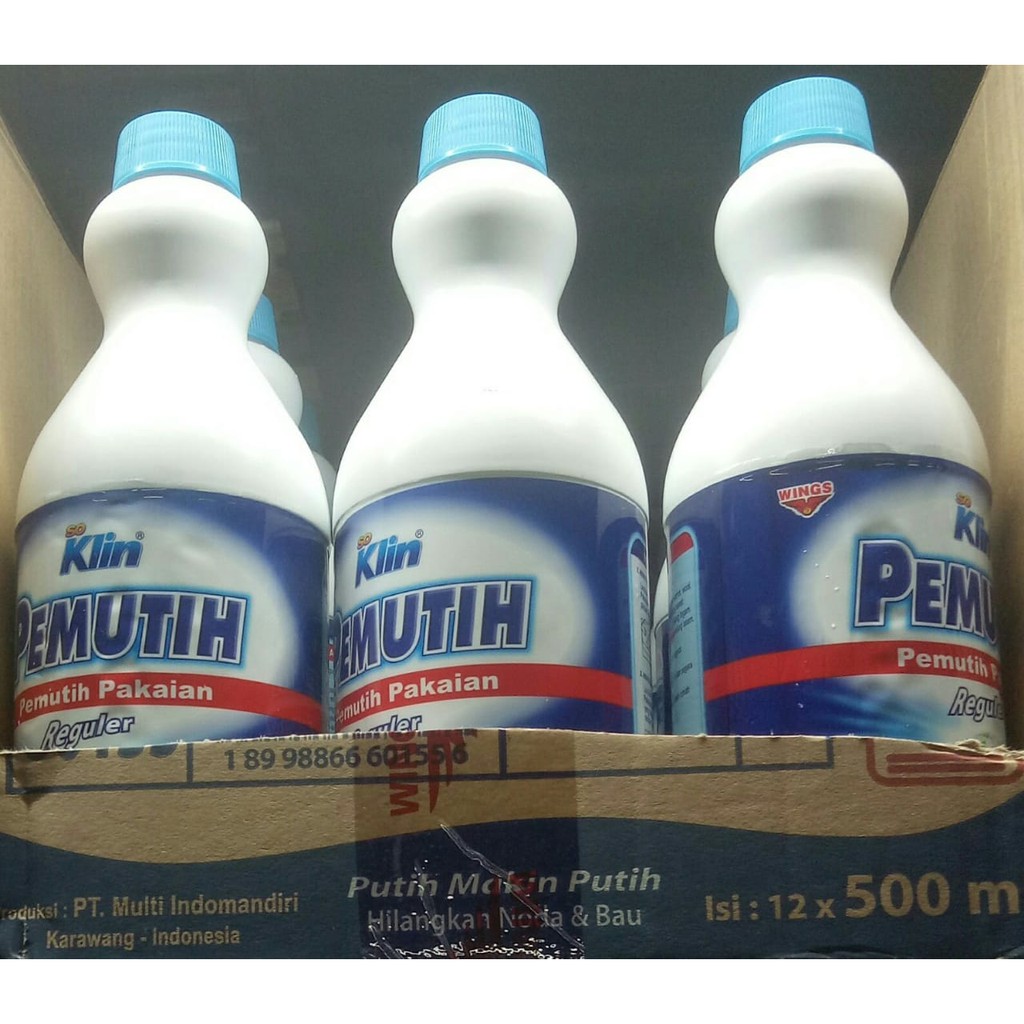 [COD] PEMUTIH BAJU SO KLIN 500ML