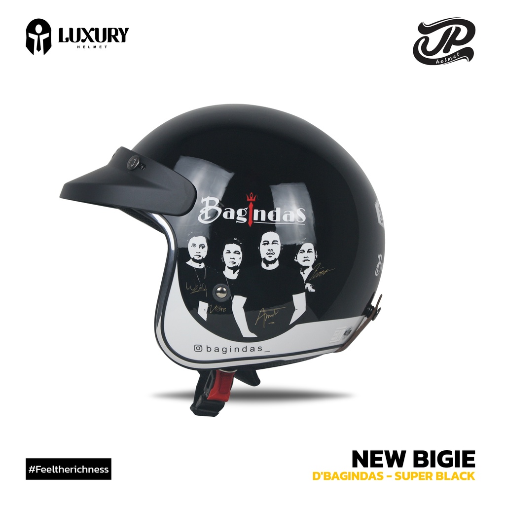 GRATIS VISOR Helm Bogo - Helm JPX Retro New Bigie - Bagindas