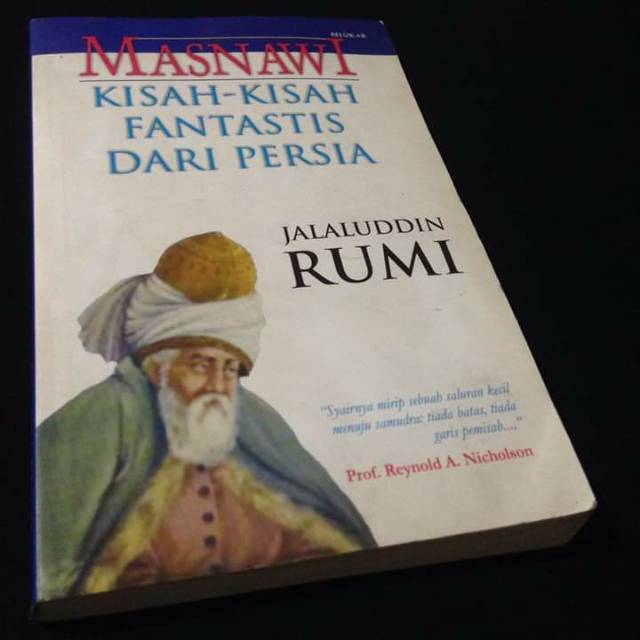 MASNAWI - Kisah-kisah Fantastis Dari Persia - Jalaluddin Rumi - Buku Tasawuf - Buku Sufistik