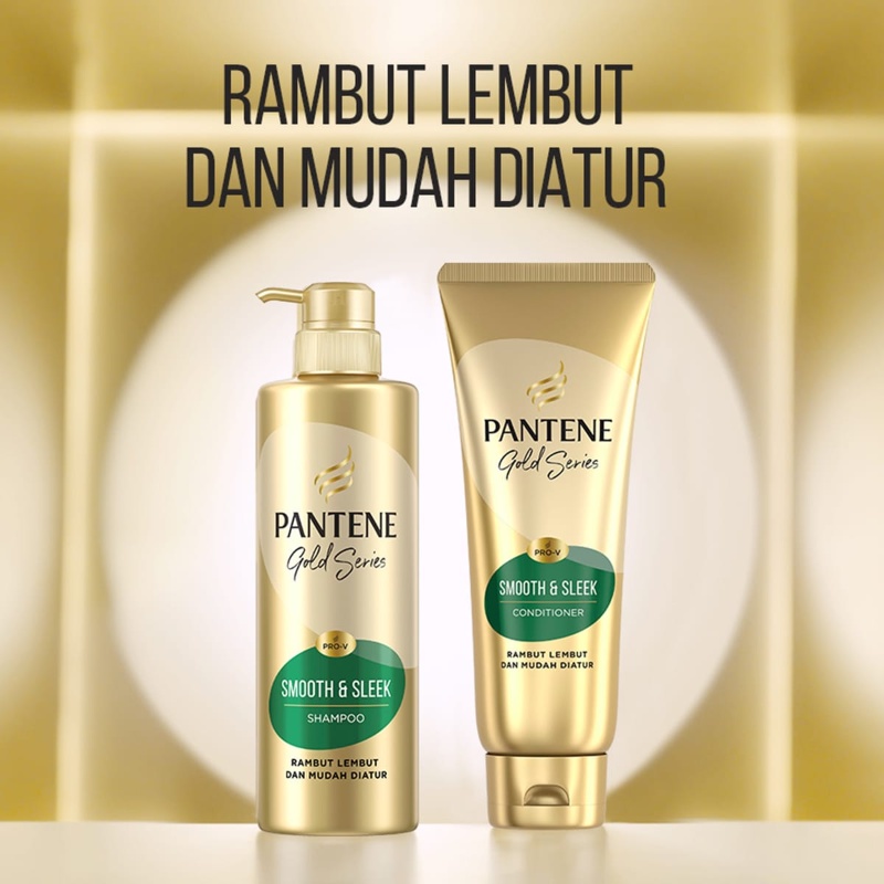 Pantene Pro-V Gold Series Smooth &amp; Sleek Conditioner 90ml / 190ml