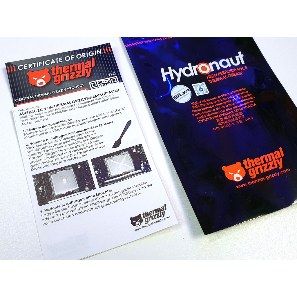 Thermal Grizzly Hydronaut Thermal Paste 1 Gram