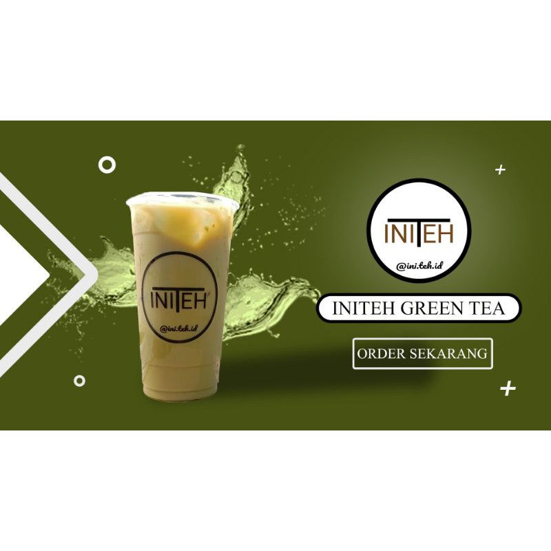 

ini teh INITEH GREEN TEA kemasan botol 1 liter