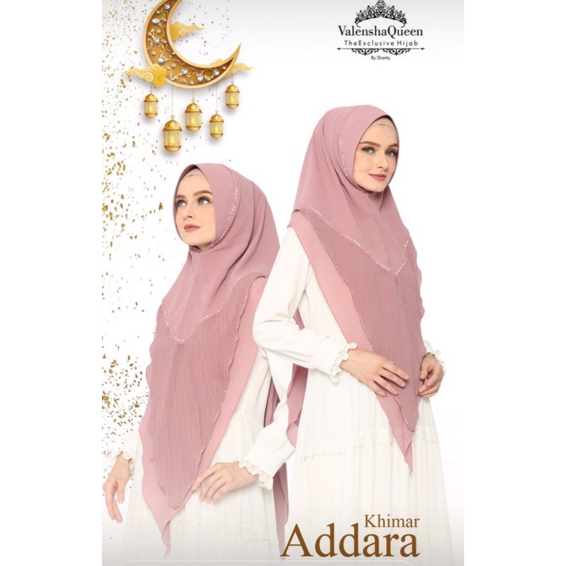 VALENSHA | Khimar ADDARA PAYET SPECIAL HARI RAYA