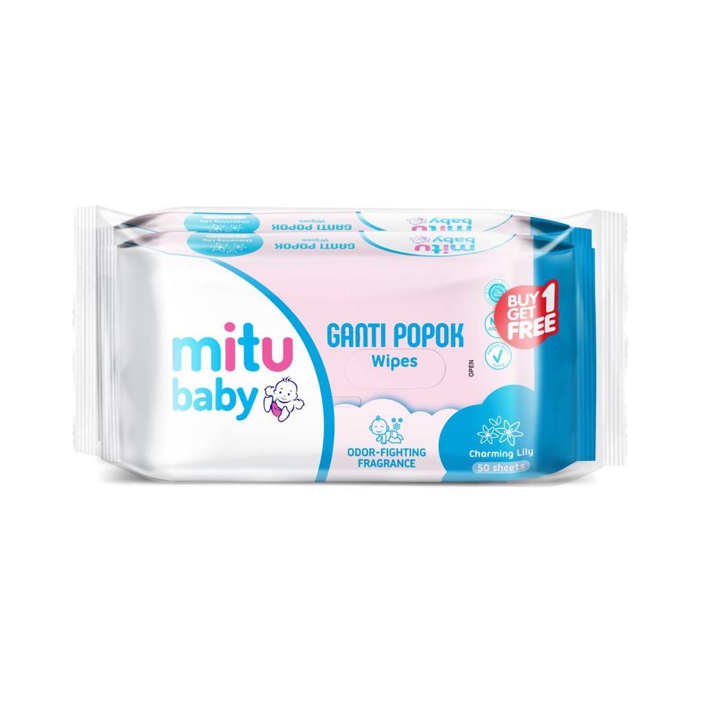 Mitu Baby Tissue Basah Buy 1 Get 1