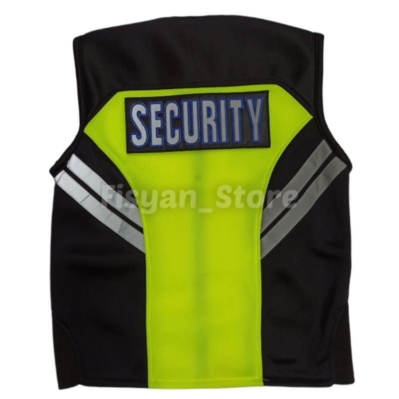 Rompi Security | Rompi Satpam | Rompi Polisi Double Mesh