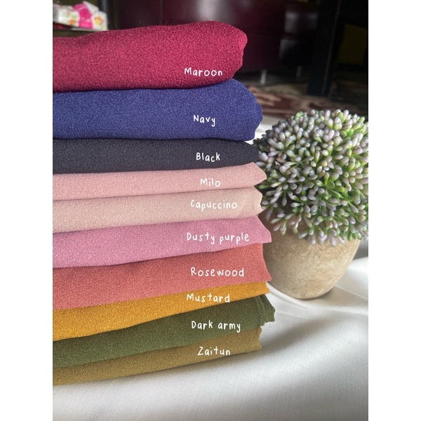 BERGO MARYAM PREMIUM LEBAR MENUTUP DADA || WARNA TERLENGKAP