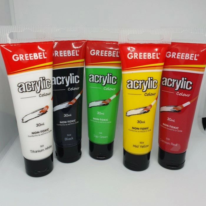 

Produk Terbaru Cat Akrilik/Acrilic Colour Greebel 30Ml