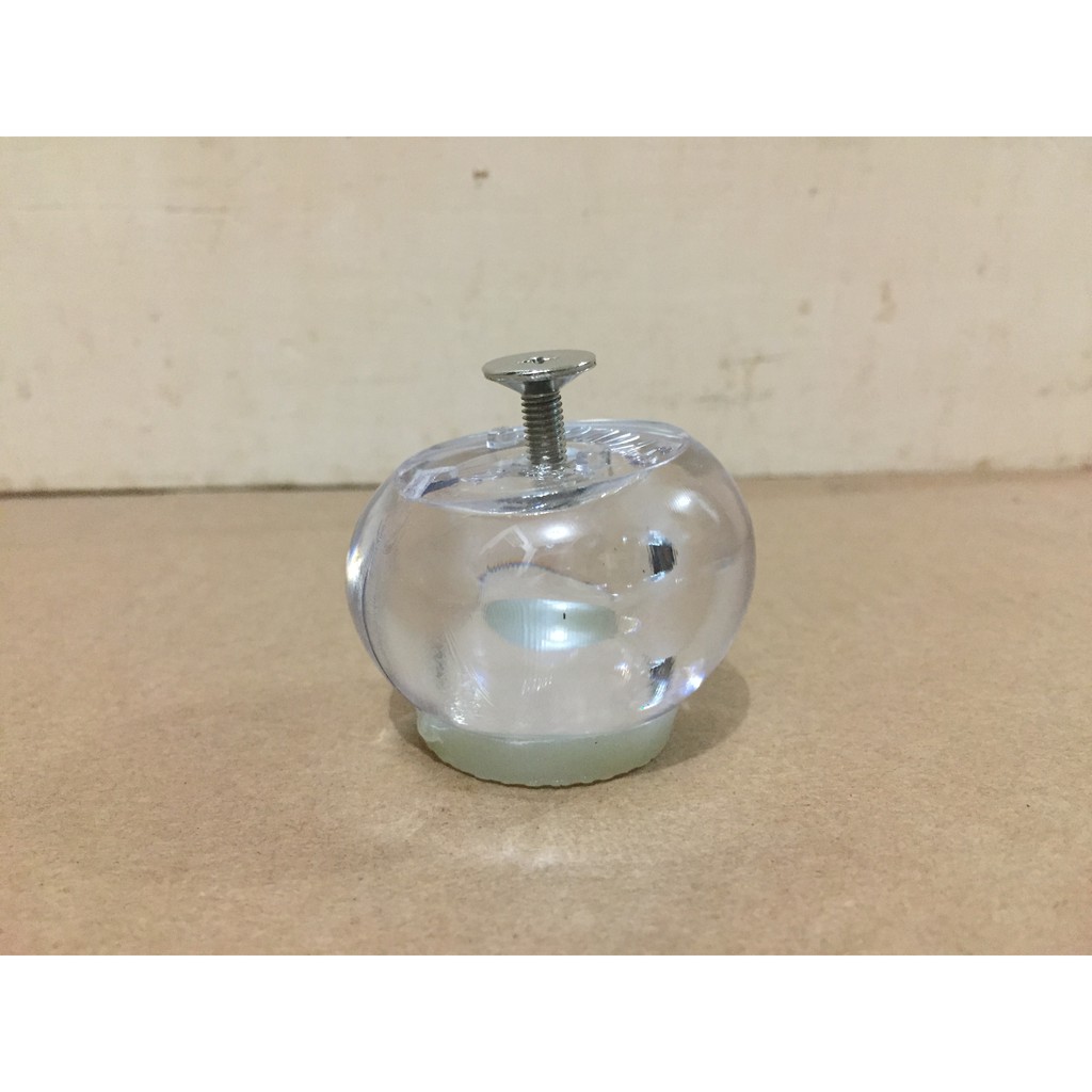 Tutup Alas Heels Hak Tinggi 3.5cm (Kode 1112) Kaca Plastik Bening Warna Trending Jual Ecer