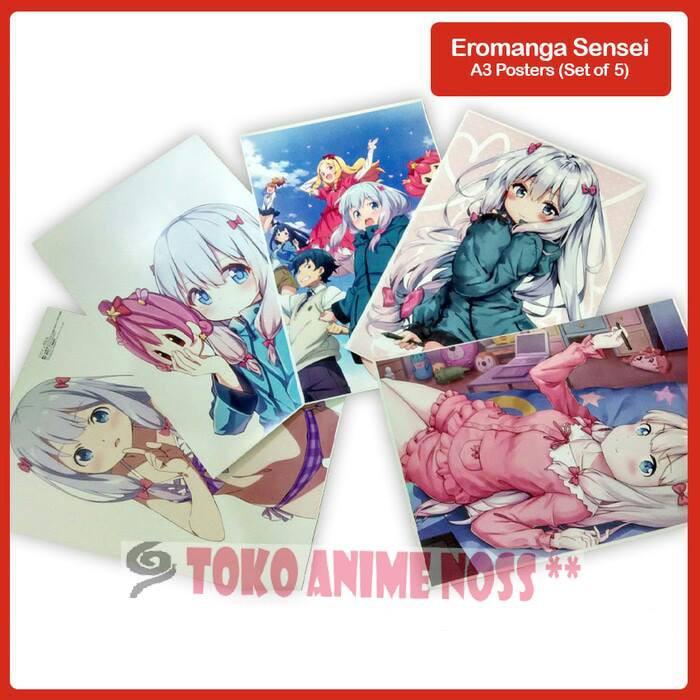 Poster Set Sagiri Eromanga sensei