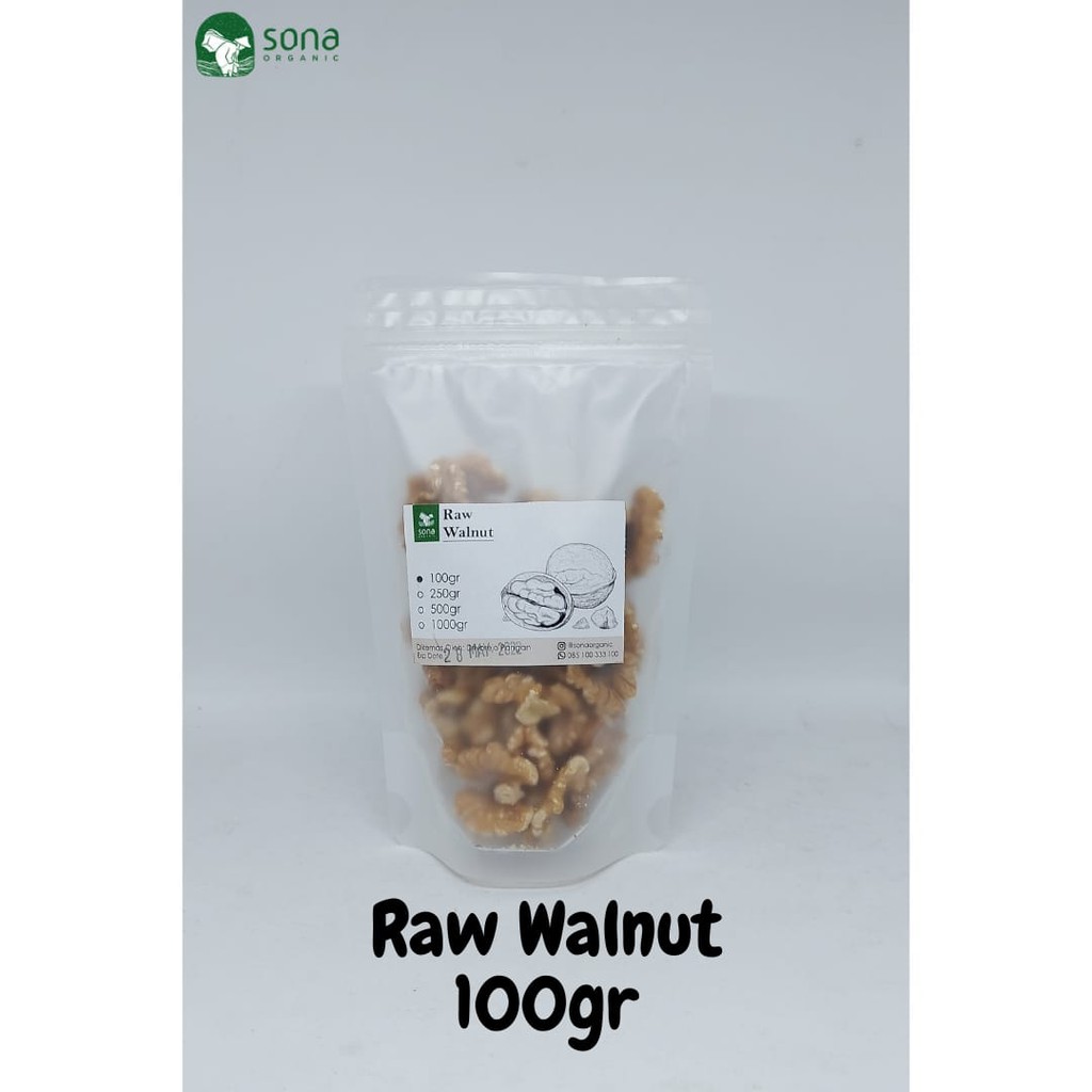 

Raw Walnut (kacang) 100gr / kacang walnut mentah 100gr - natural