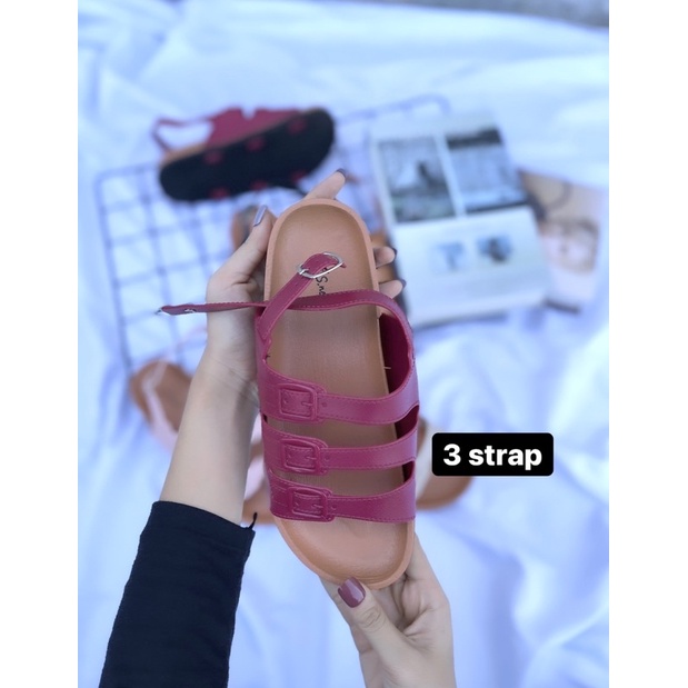 GJAZ SLING SANDAL TRIAPPLE (3 STRAP) WATERPROOF IMPORT