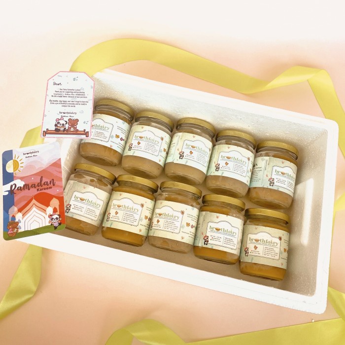 

TERBARU Box isi 10 Premium Chicken Bone Broth Kaldu Sehat Organik - Sedikit garam