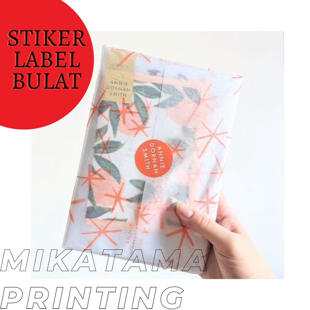 

Stiker Label Bulat | Bahan Cina | Permeter