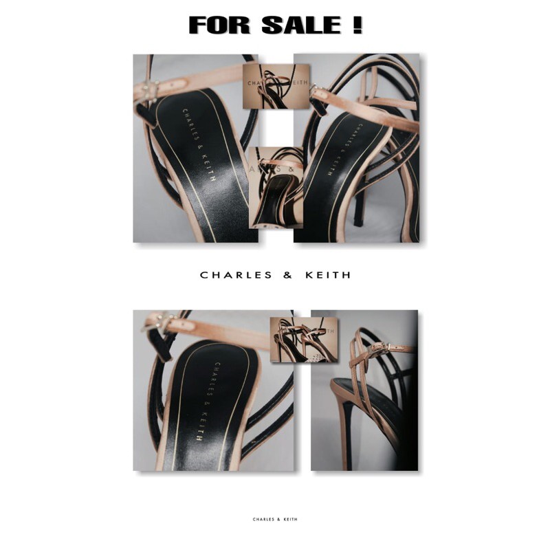 Preloved heels charles and keith size 40