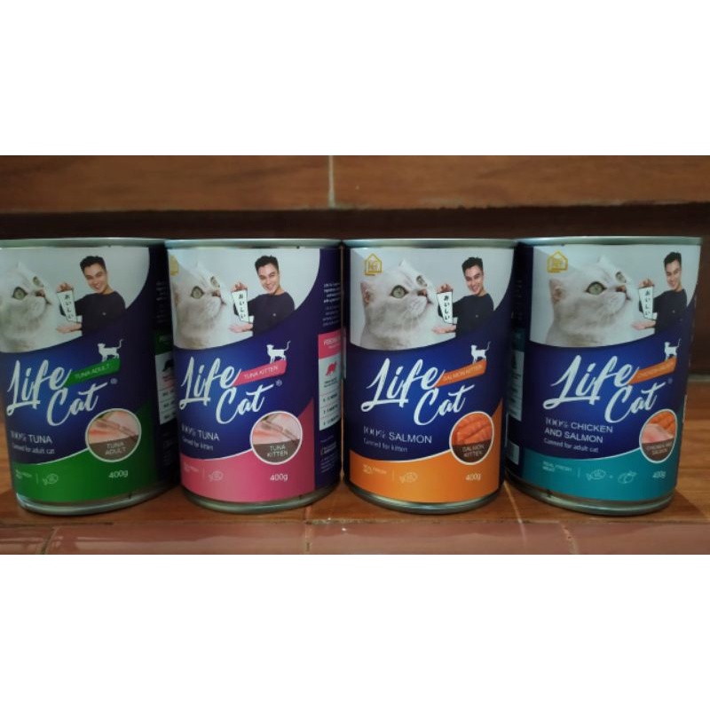 Life Cat Kaleng 400 Gram