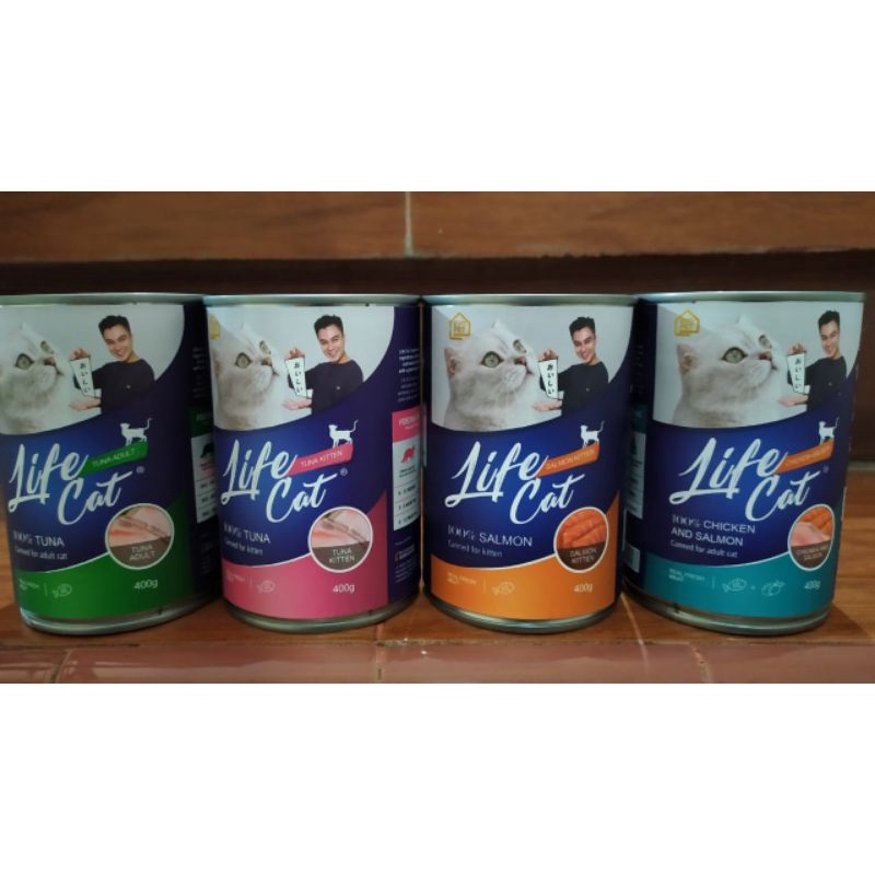 Life Cat Kaleng 400 Gram