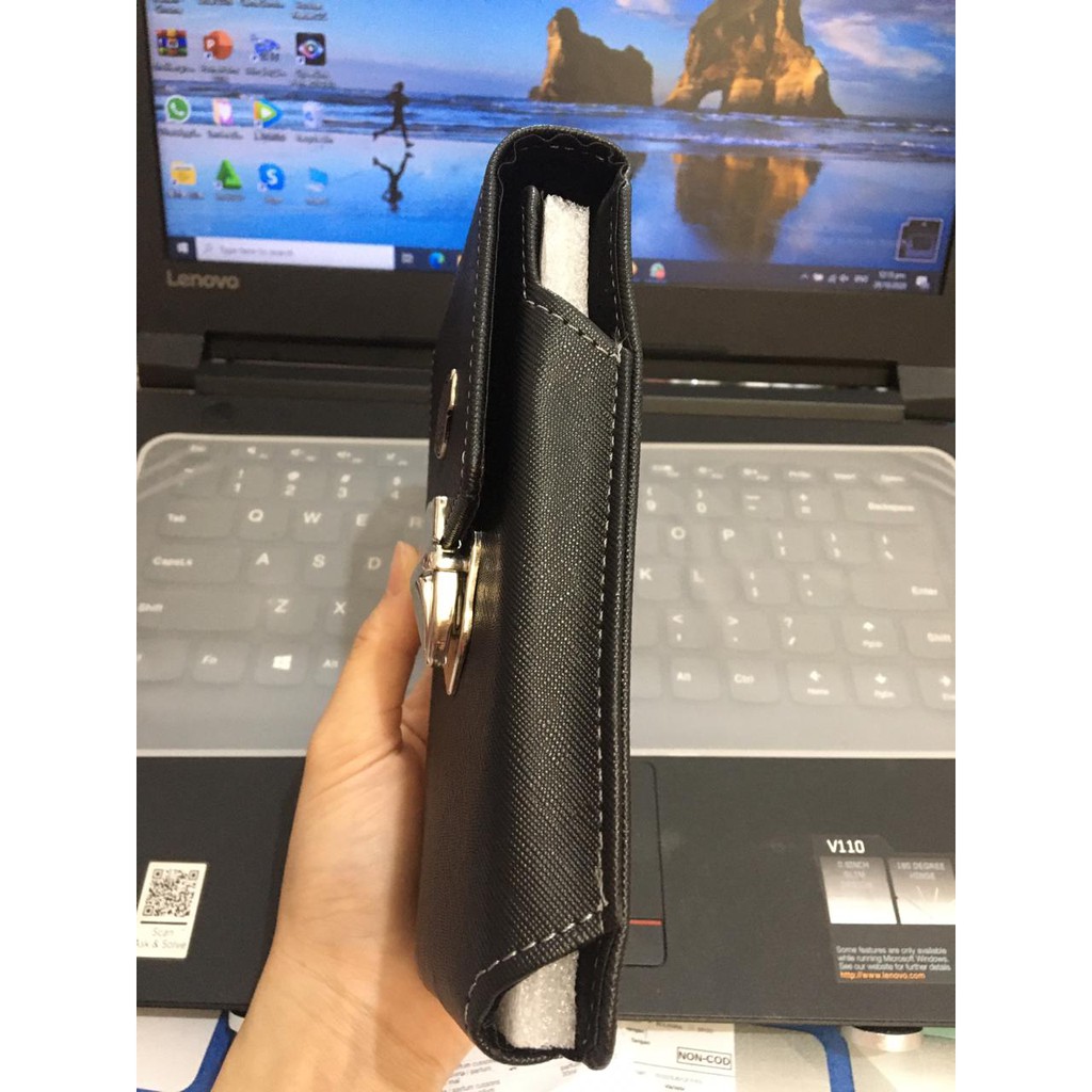 sarung hp pinggang / dompet pinggang berdiri universal 5,5 dan 6in magnet