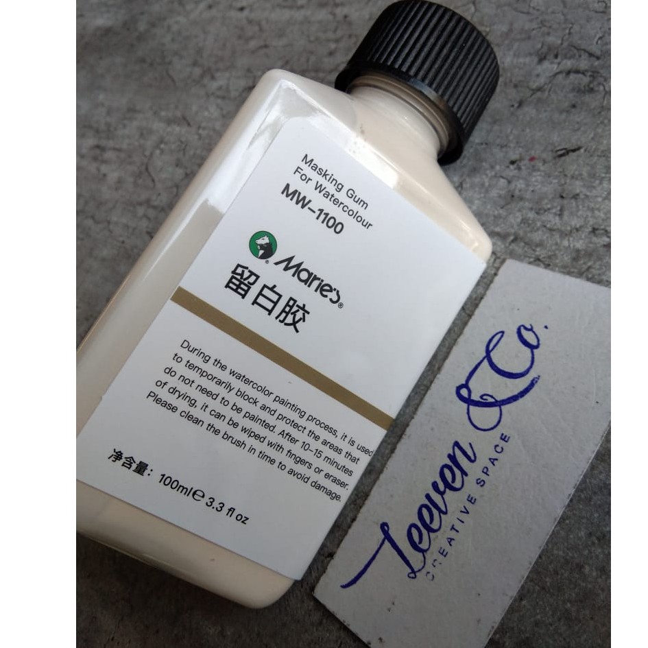 

MARIES MASKING GUM FOR WATERCOLOUR 100ml