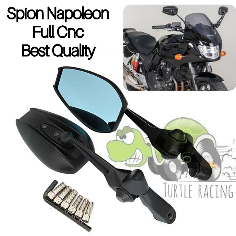 Spion Napoleon Spion Fairing Spion Batman Spion Motor Universal Ninja Cbr Gsx Tiger R25 R15 Nmax Pcx Aerox Vario Beat Fino Mio Xeon Dll   By Mega_Racing