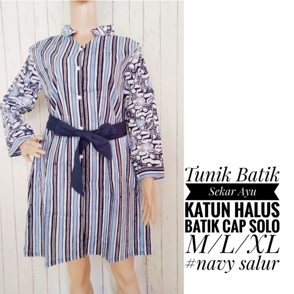 Tunik Batik Sekar Ayu | Dress Batik Busui