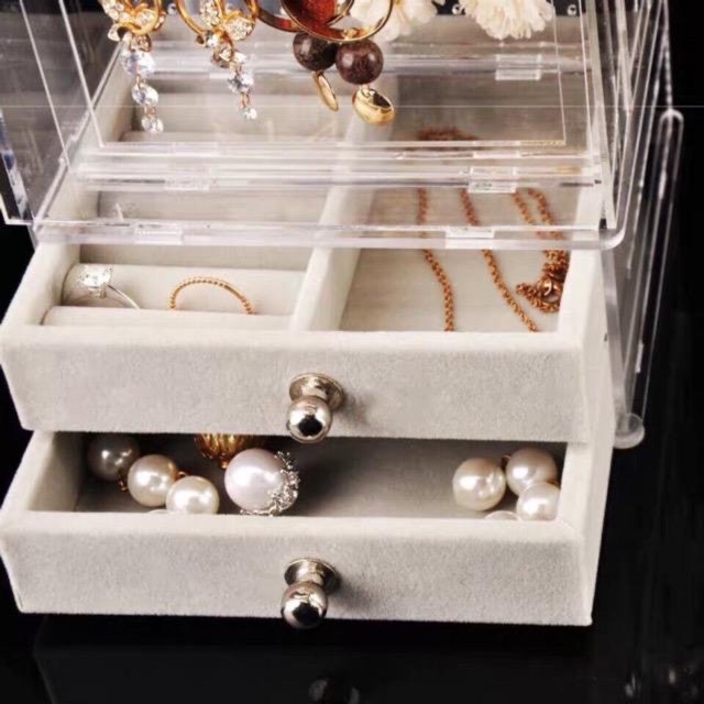 Rak Organizer Aksesoris Acrylic anting,gelang,kaling