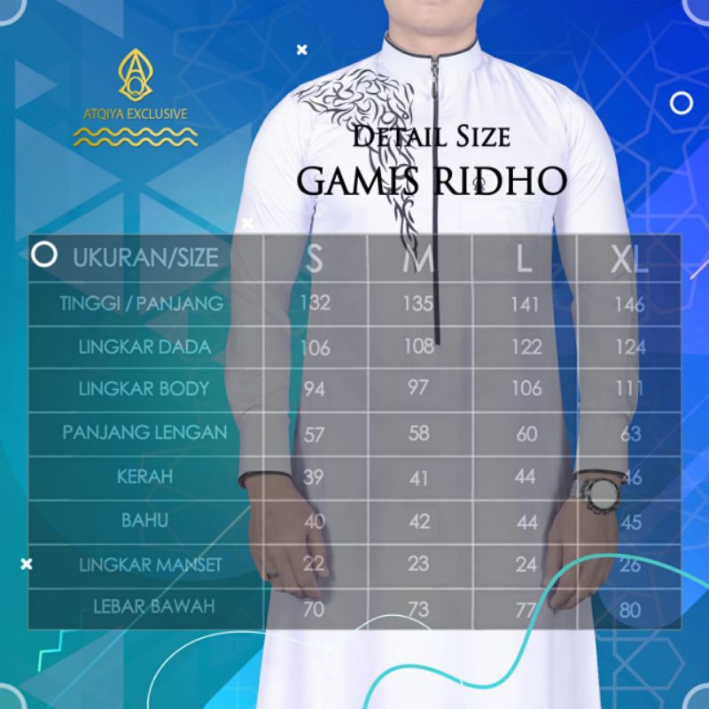 Gamis  THOBE RIDHO SAUDI
