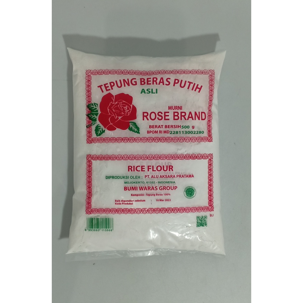 

ROSE BRAND TEPUNG BERAS 500GR