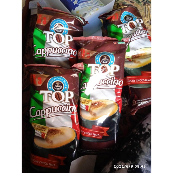 

TOP COFFEE CAPPUCCiNO isi 6+3