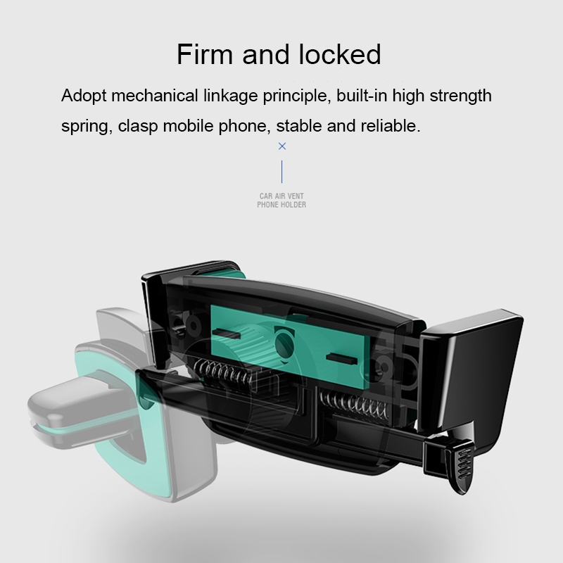 Mount Holder Mobil untuk Smartphone  iPhone, Galaxy, Huawei, Xiaomi, Lenovo, Sony, LG, HTC(4.0-6.0\