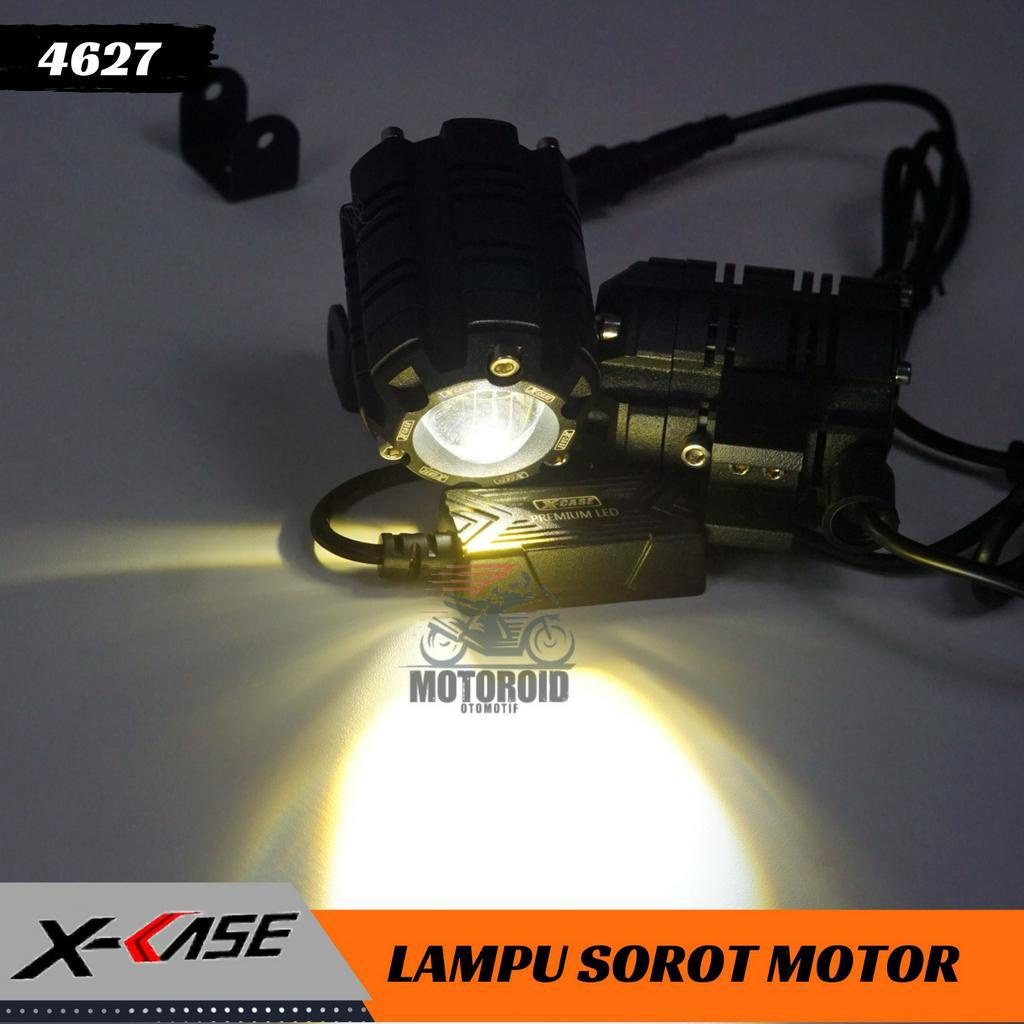 Lampu Tembak Sorot LED LASER X-Case Series SQL EXTRA Bright GUN SQL 1 White Yellow Mata