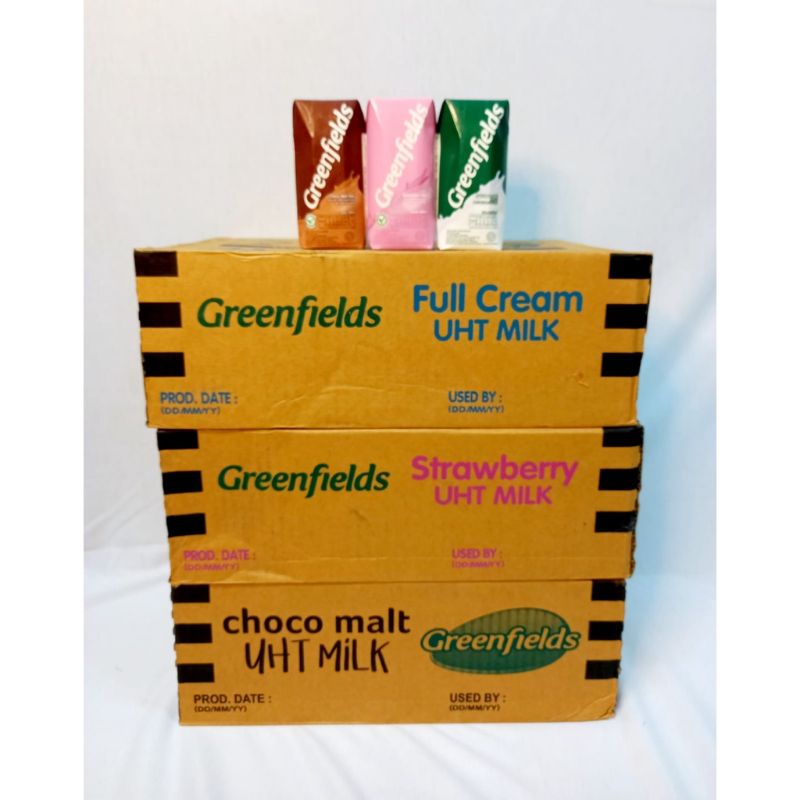 

SUSU UHT GREENFIELDS 250 ML (KARTON)
