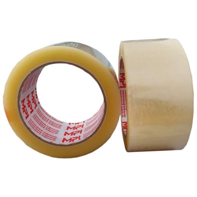 

LAKBAN BENING/COKLAT MPI 45MM x 90 YARD 1 DUS ISI 72 HANYA GOSEND&GRAB - BENING ---Termurah---