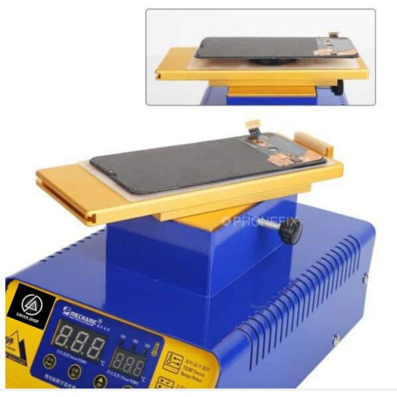 Mesin Pemisah Mechanic Mcn-361 Model Putar Mesin Pemisah Lcd touchscreen Vaccum Separator