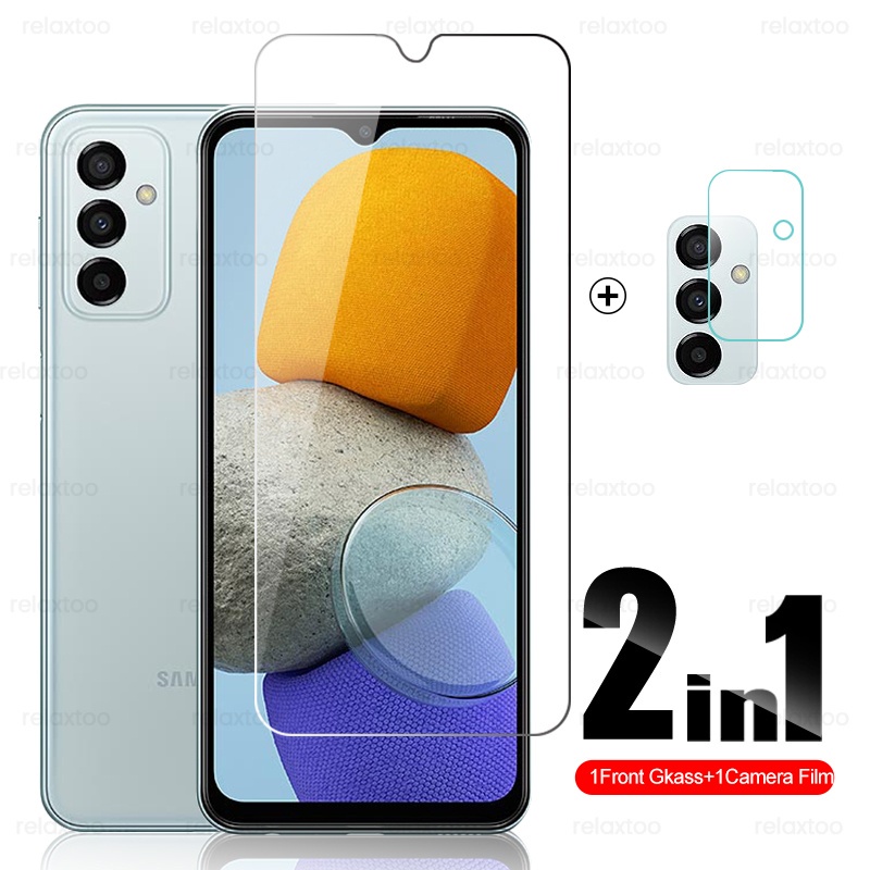 Pelindung Layar Tempered Glass Samsung Galaxy M23 M33 M53 Paket 2 in 1