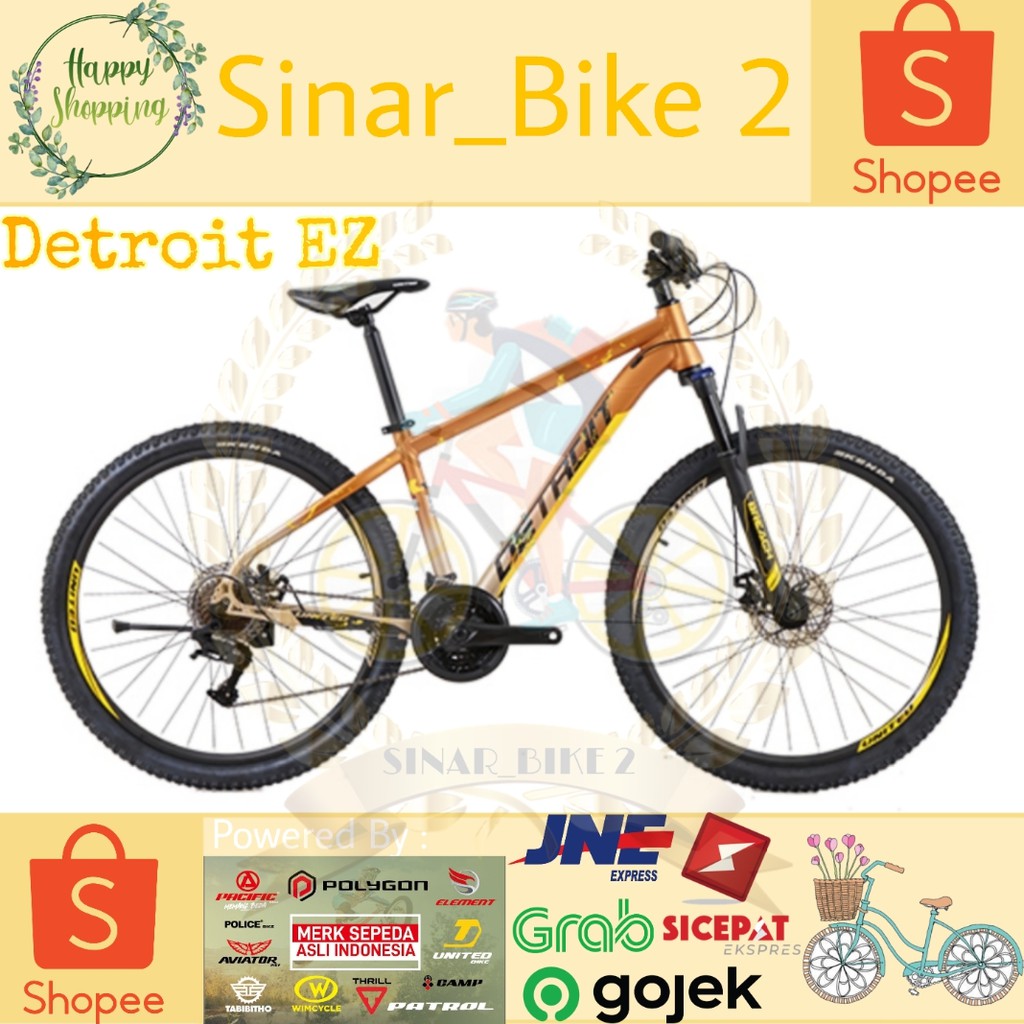 Sepeda Gunung 27,5Inch Mtb United Detroit Ez