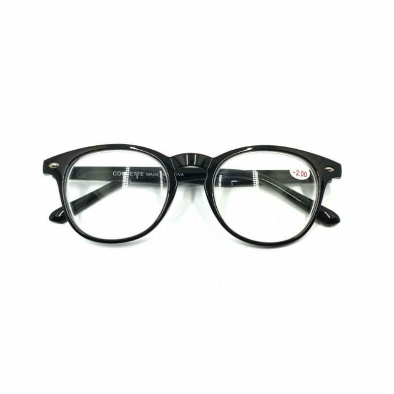 Kacamata Minus Frame Oval/Antiradiasi/Pria Dan Wanita